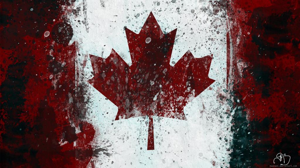加拿大国旗高清壁纸