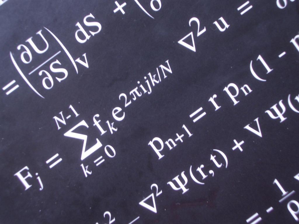 数学物理方程式壁纸 高清图片 Ipad壁纸