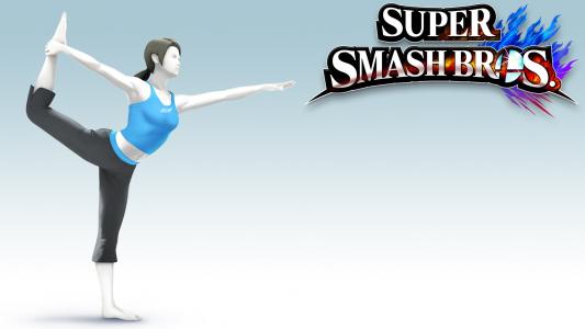 Wii健身教练 - 超级粉碎兄弟高清壁纸
