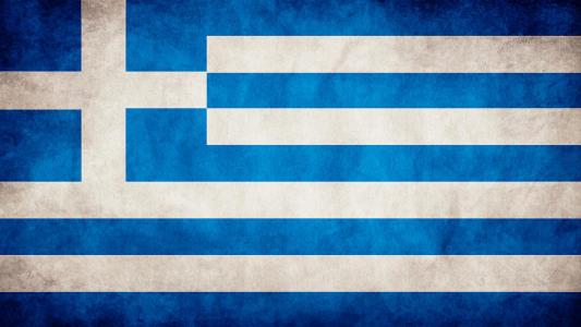 希腊国旗高清壁纸