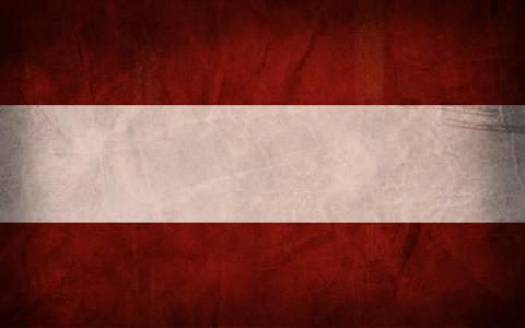 奥地利壁纸的旗子