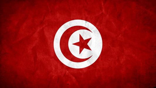 突尼斯国旗高清壁纸