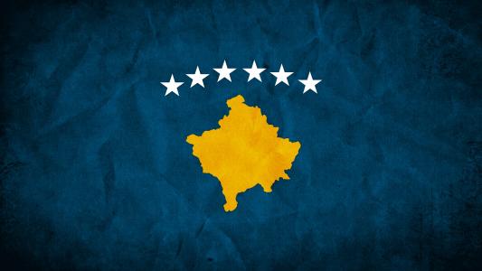 科索沃国旗高清壁纸