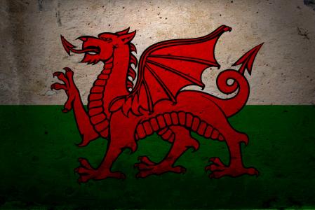 国旗的威尔士壁纸