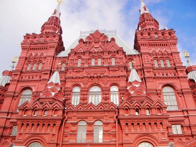 莫斯科著名红砖楼