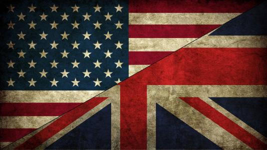 美国英国国旗壁纸