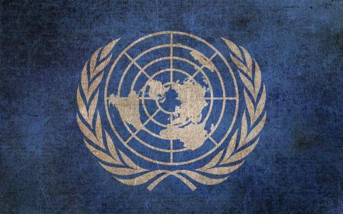 联合国墙纸的旗子