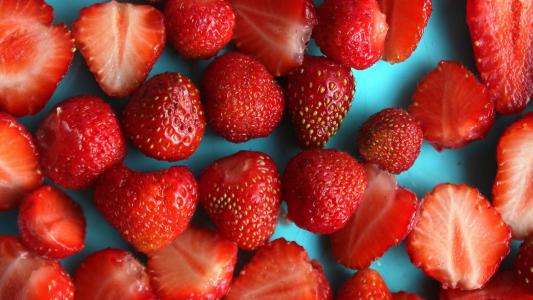 美味可口的草莓