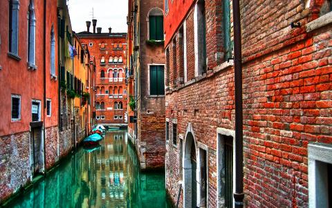 威尼斯运河壁纸