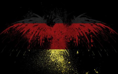 德国鹰旗壁纸