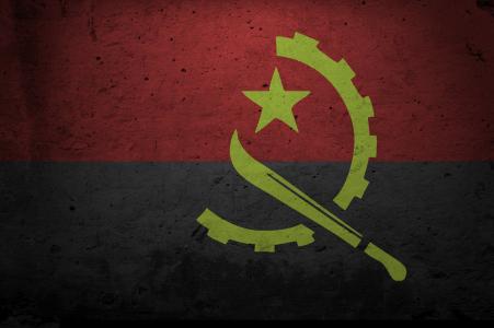 安哥拉壁纸的旗子