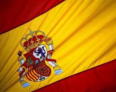 西班牙壁纸的旗子