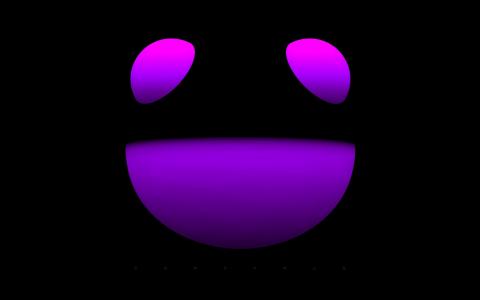 紫色Deadmau5脸上的壁纸