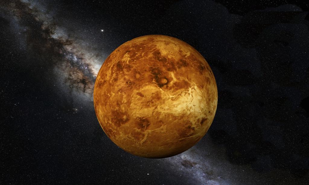 太阳系八大行星之一金星高清原图查看
